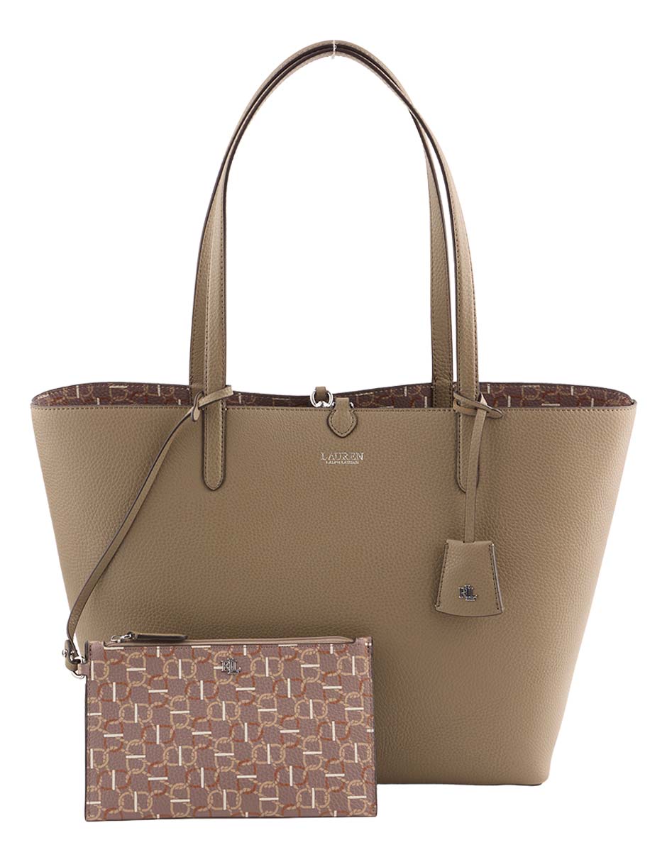 Bolsa tote Lauren Ralph Lauren de piel para mujer