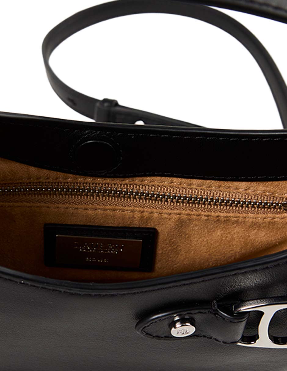 Bolsa shoulder Lauren Ralph Lauren de piel para mujer