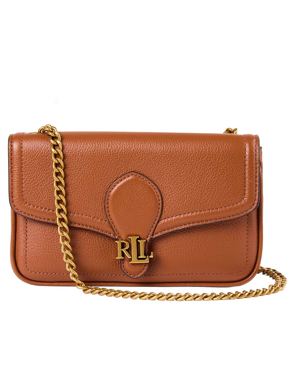 Bolsa crossbody de piel para mujer
