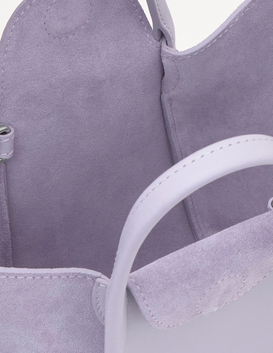Bolsa satchel Tous Tulip de piel para mujer 5