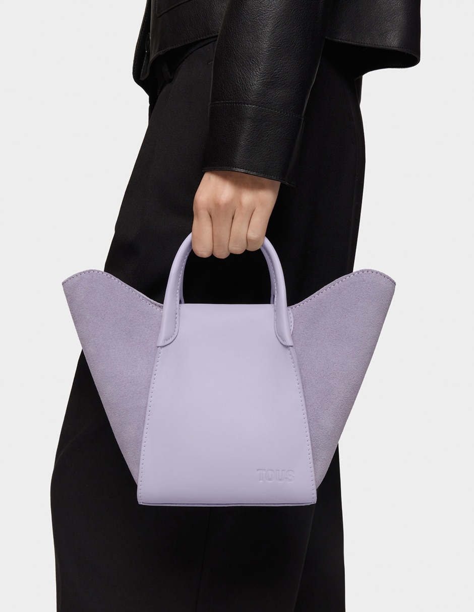 Bolsa satchel Tulip de piel para mujer