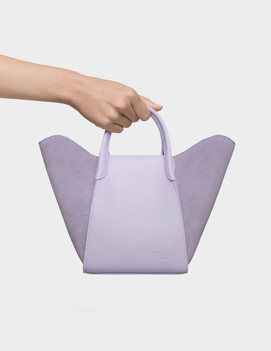Bolsa satchel Tulip de piel para mujer