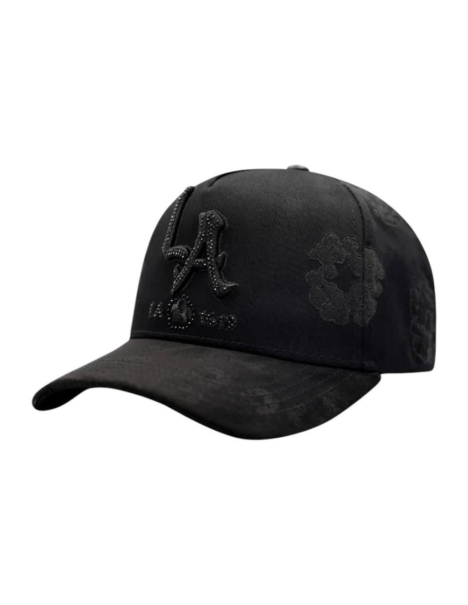 Gorra visera curva snapback casual Big Boss LA Nubes Black para hombre