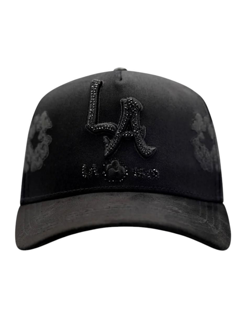 Gorra visera curva snapback casual Big Boss LA Nubes Black para hombre