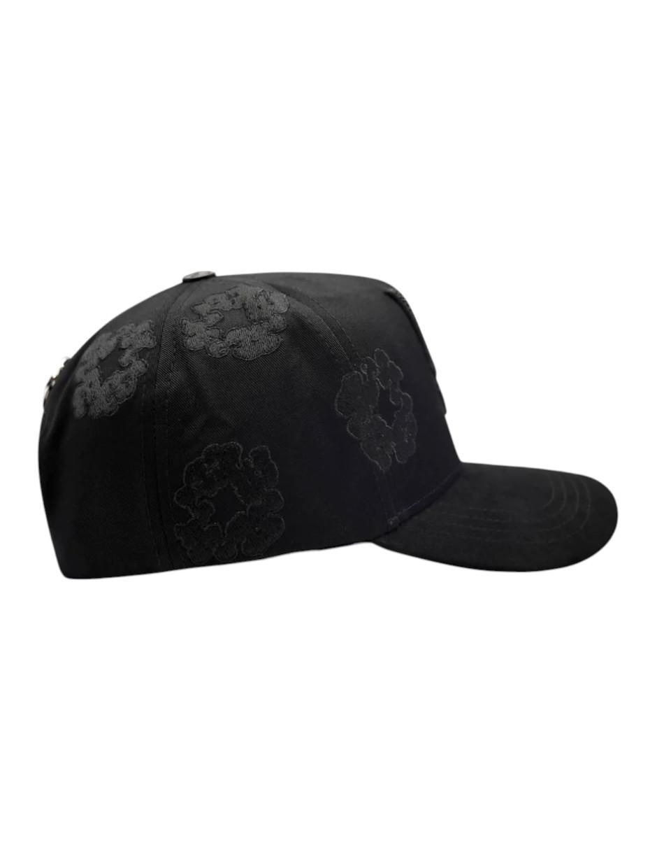 Gorra visera curva snapback casual Big Boss LA Nubes Black para hombre