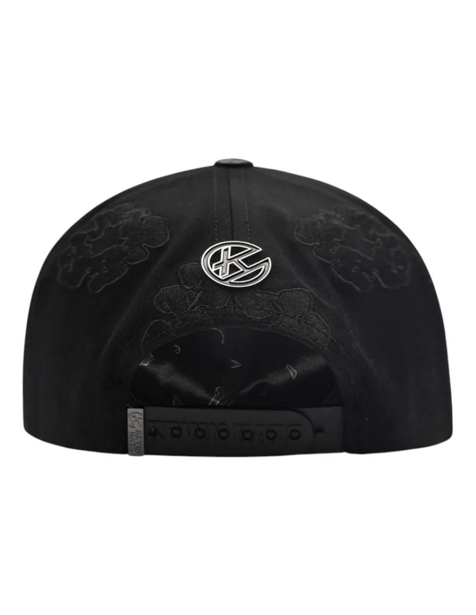 Gorra visera curva snapback casual Big Boss LA Nubes Black para hombre