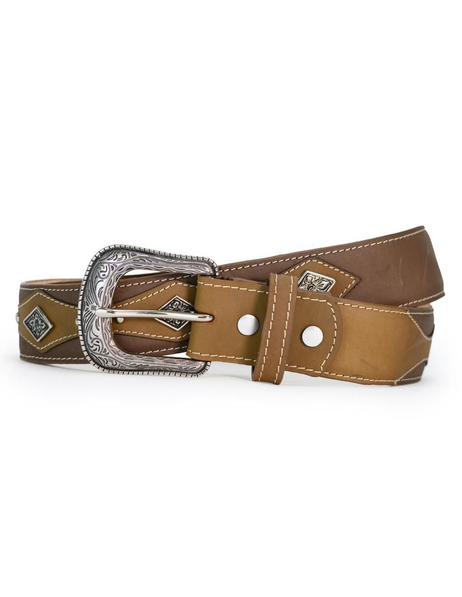 Cinturón de piel unisex
