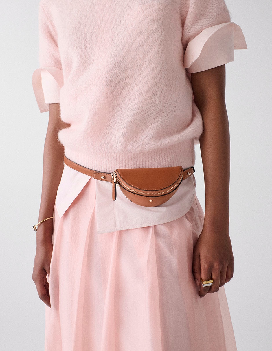 Bolsa crossbody de piel para mujer 8