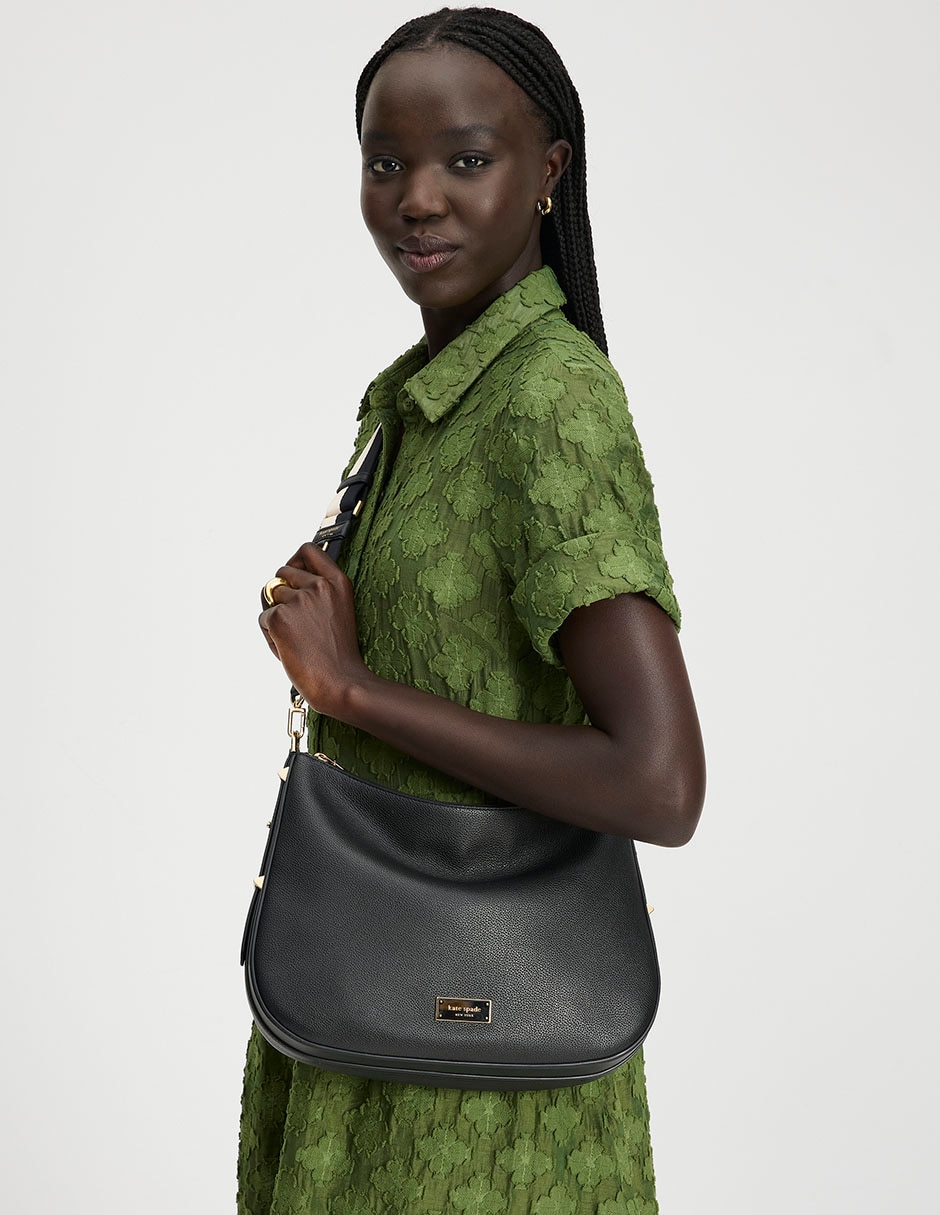 Bolsa hobo de cuero para mujer 6