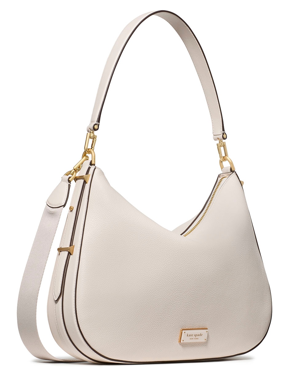 Bolsa hobo Liv de cuero para mujer 4