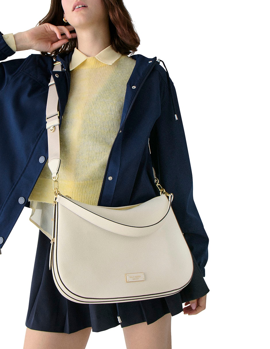 Bolsa hobo Liv de cuero para mujer 3