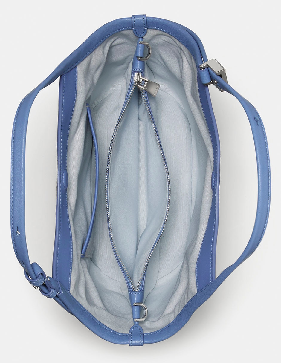 Bolsa hobo de cuero para mujer