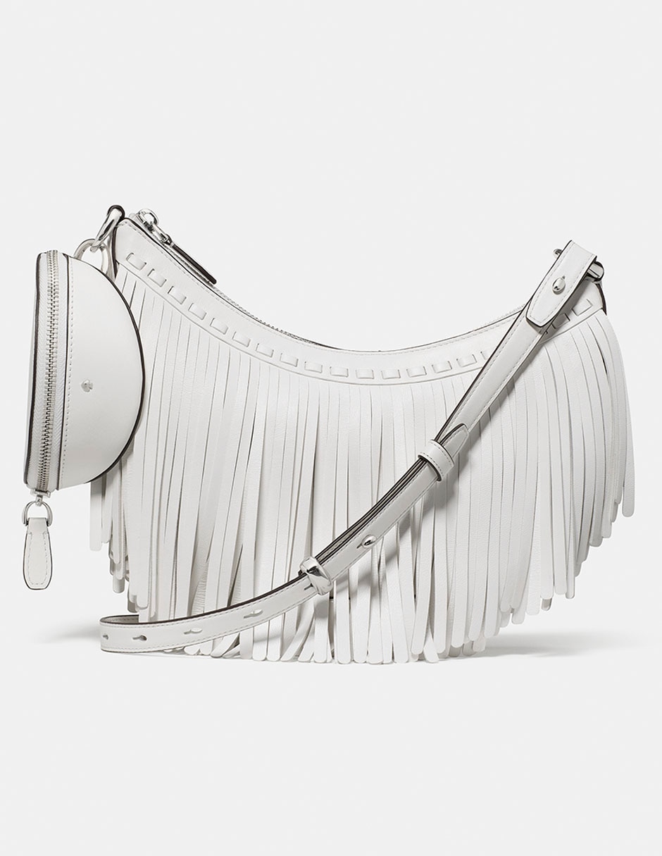 Bolsa crossbody de piel para mujer