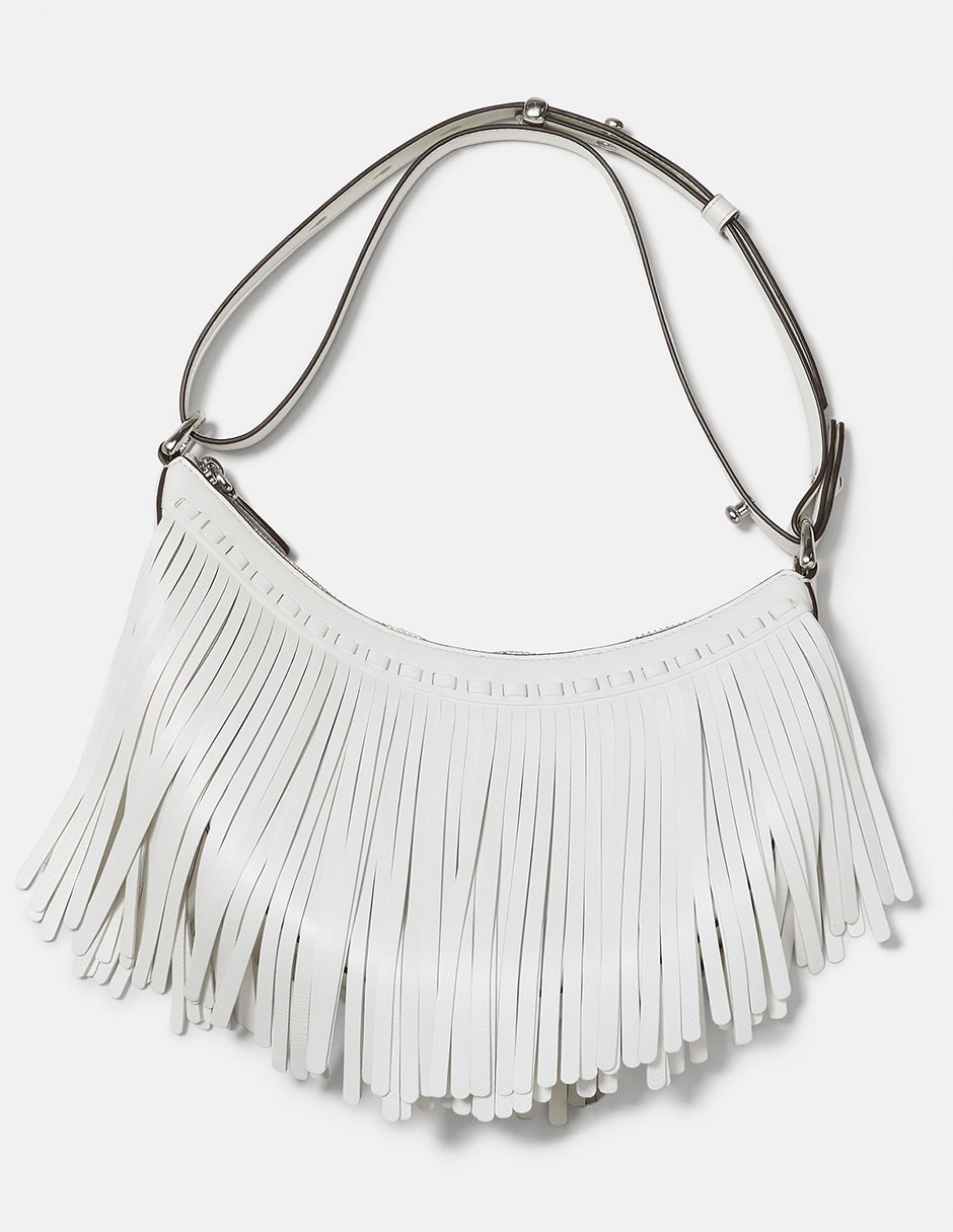 Bolsa crossbody de piel para mujer