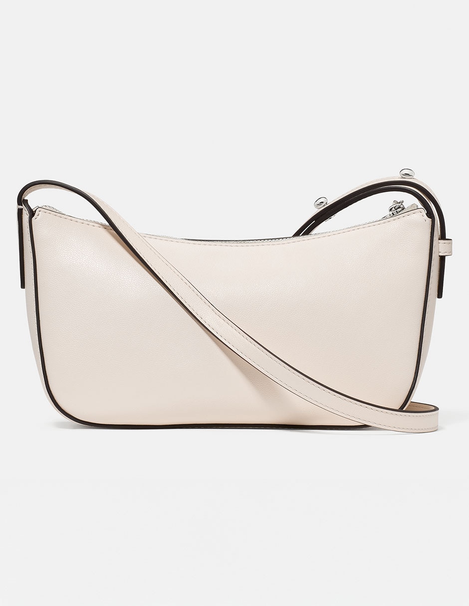 Bolsa crossbody Halo de piel para mujer