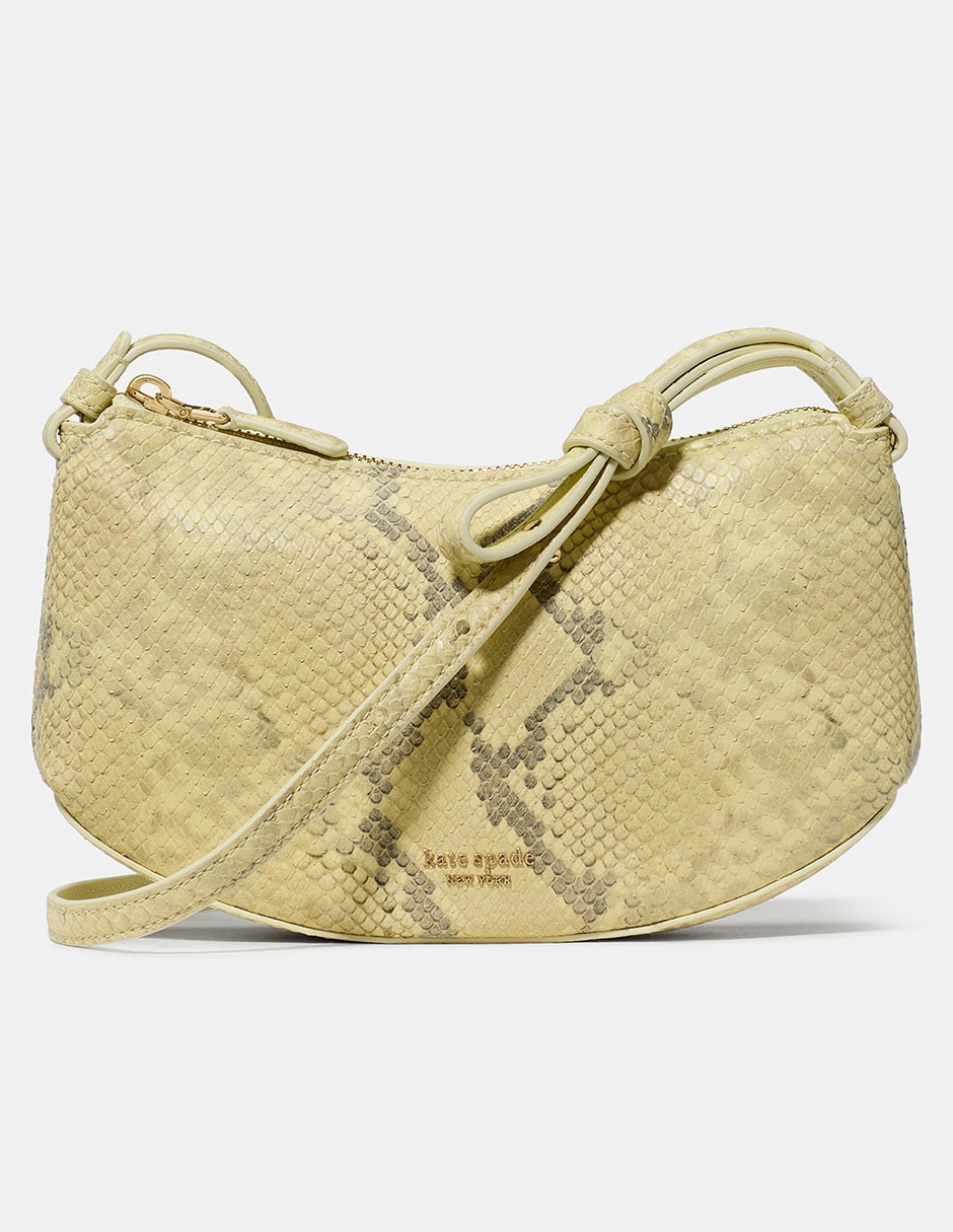 Bolsa crossbody de cuero para mujer