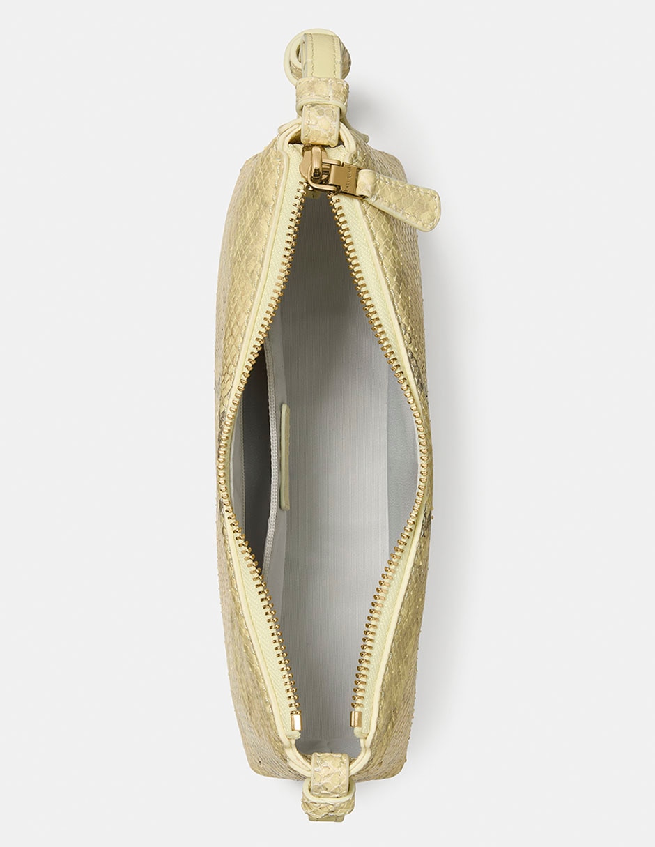 Bolsa crossbody de cuero para mujer
