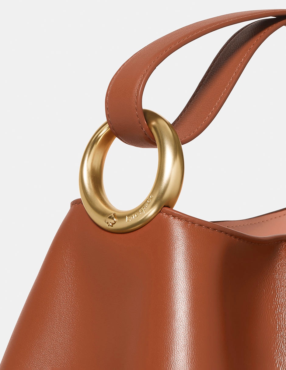 Bolsa crossbody Halo de piel para mujer