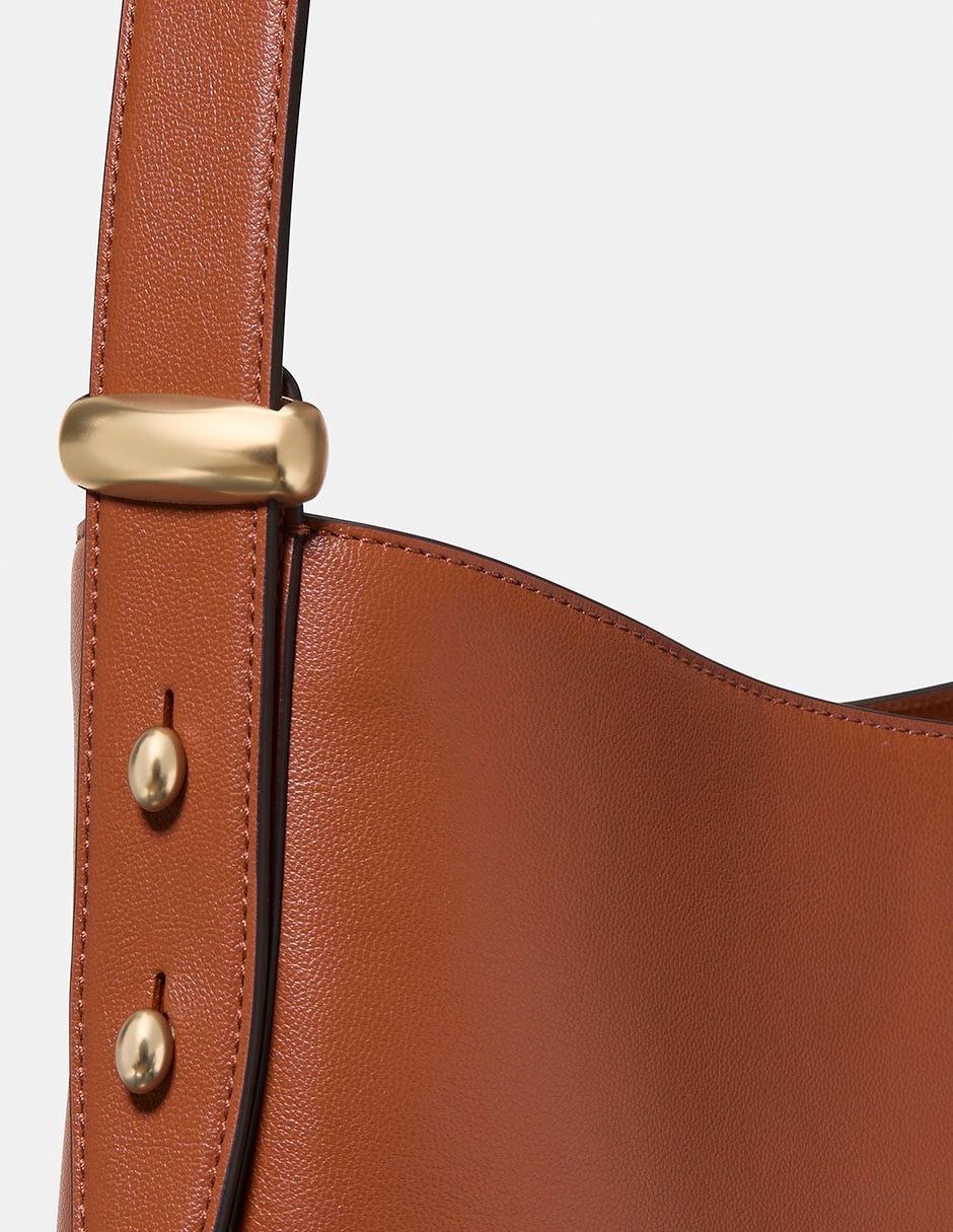 Bolsa shoulder de piel para mujer 7