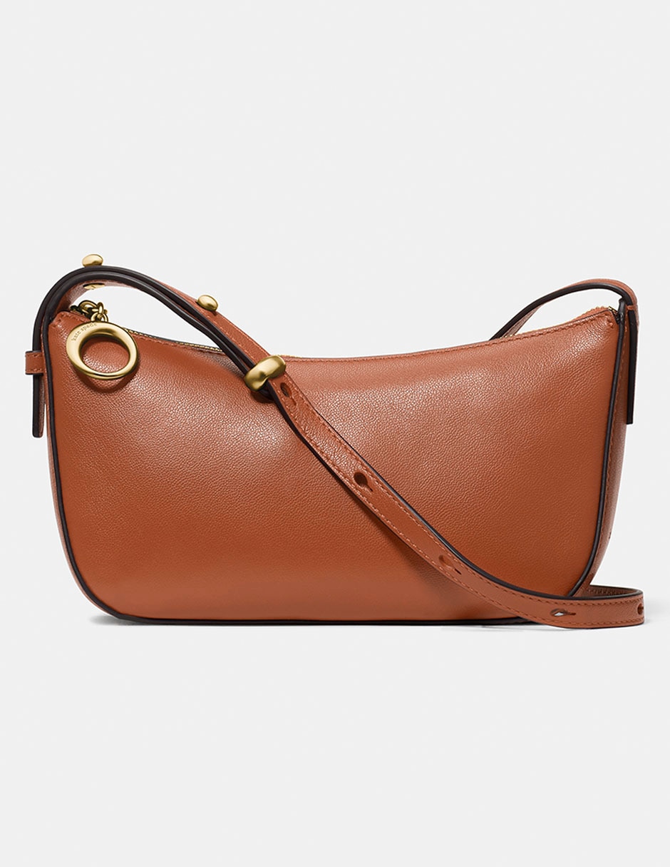 Bolsa crossbody de piel para mujer