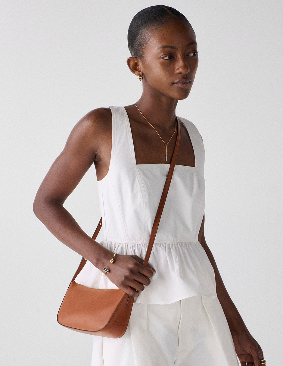 Bolsa crossbody de piel para mujer 6