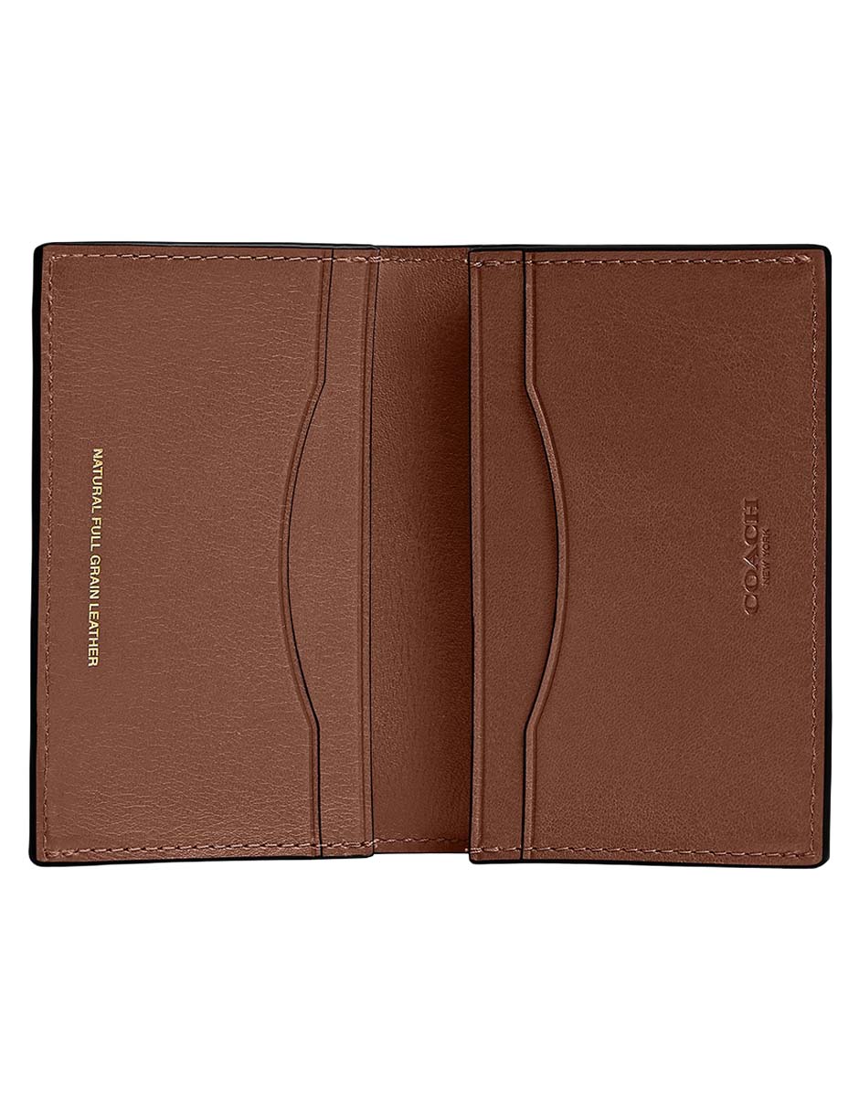 Tarjetero piel Natural Grain Leather para hombre Tarjetero piel Natural Grain Leather para hombre