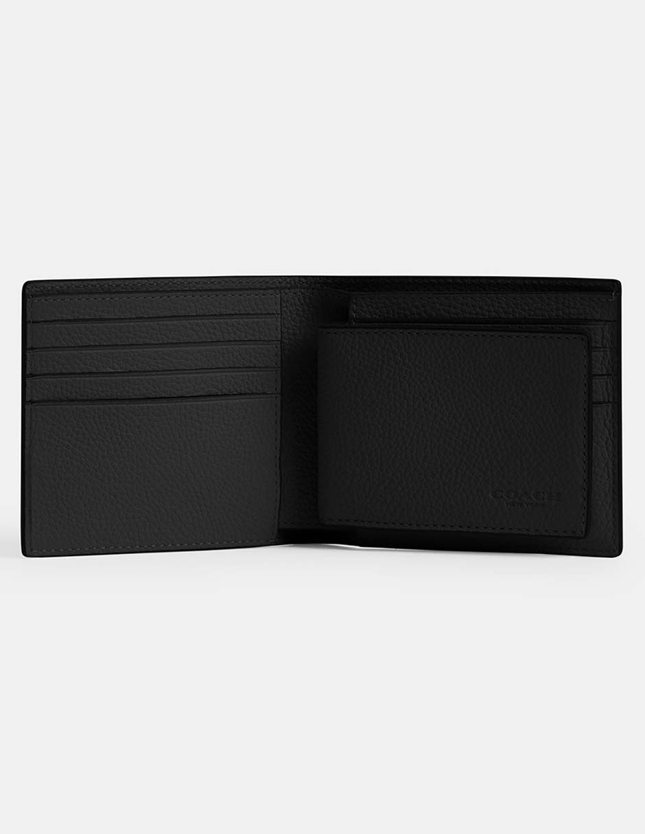 Cartera Pebbled Leather para hombre