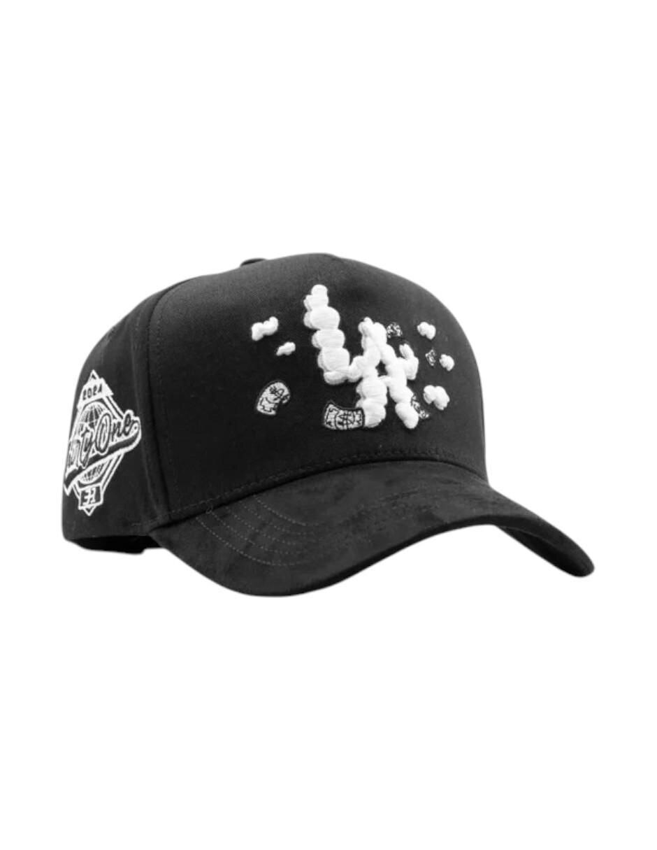 Gorra visera curva snapback casual La Clouds Money para adulto Gorra visera curva snapback casual La Clouds Money para adulto