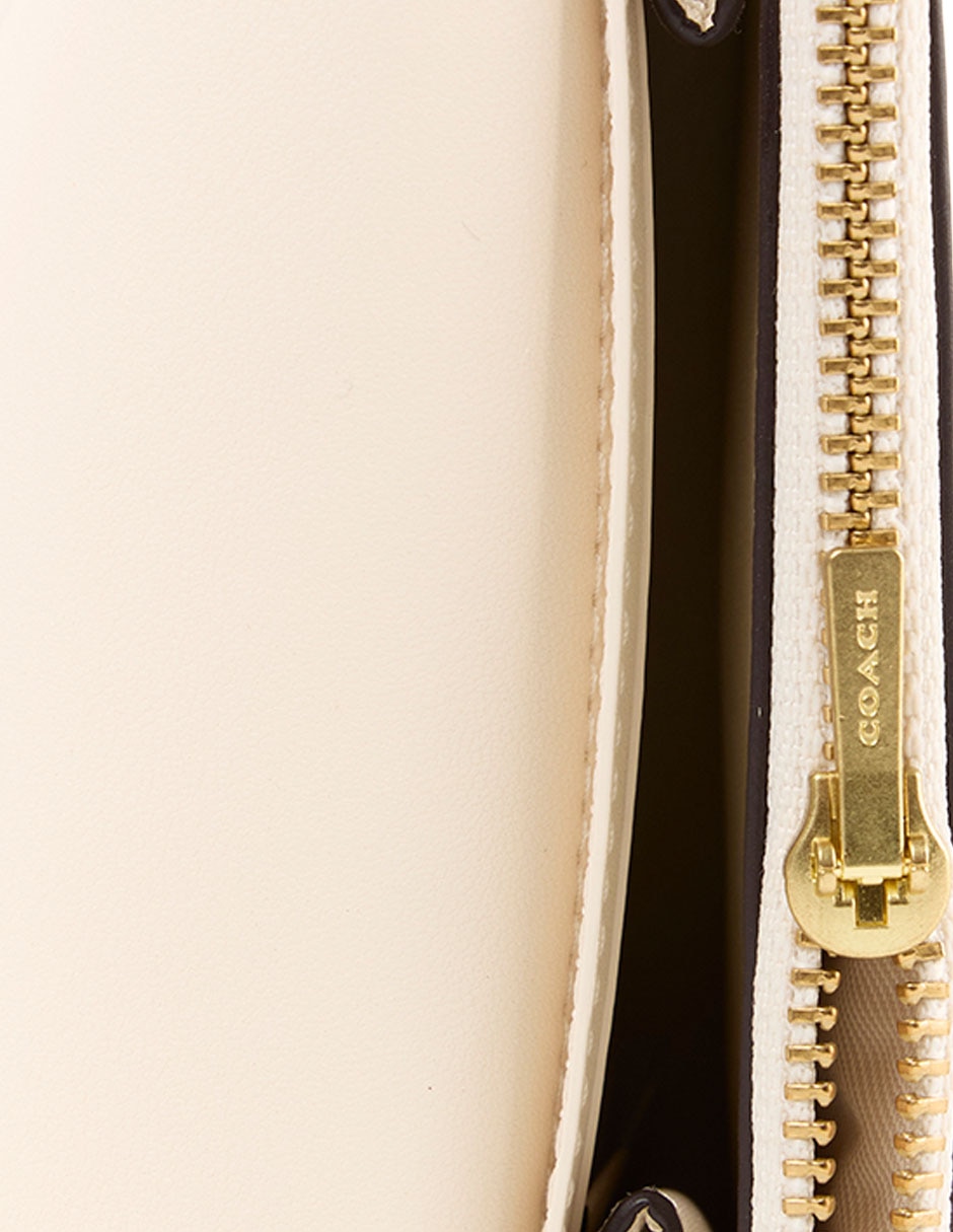 Tarjetero Coach de piel para mujer