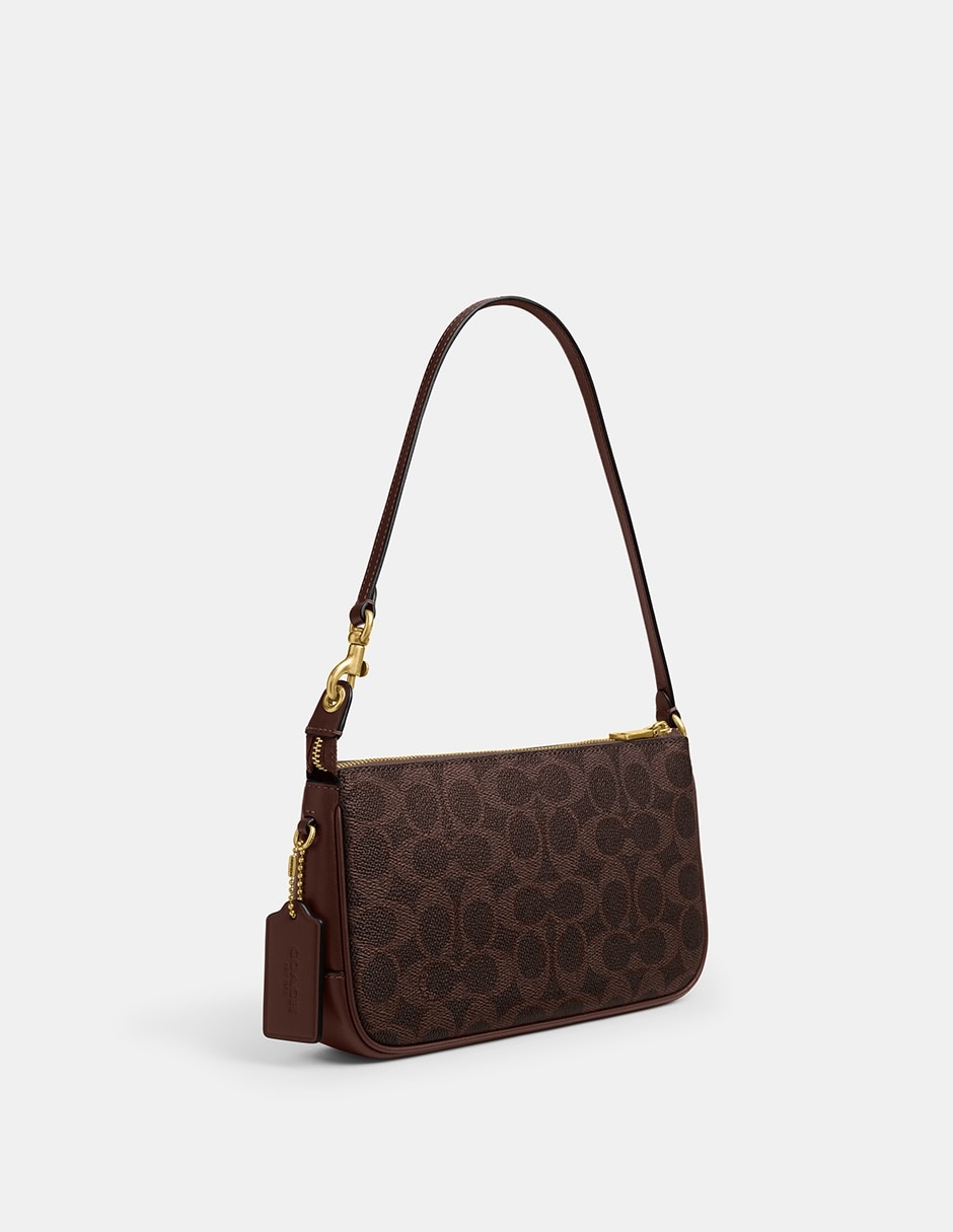 Bolsa shoulder Coach coated canvas signature para mujer
