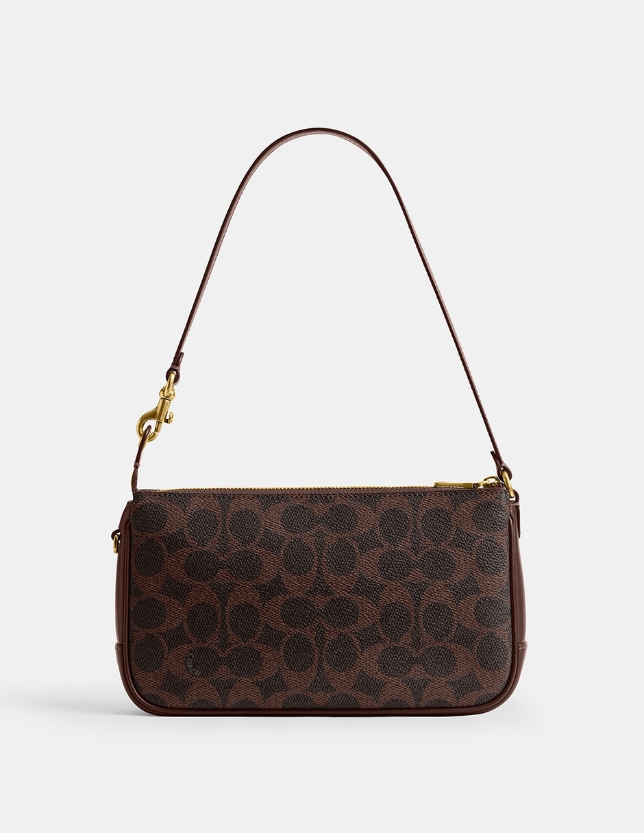Bolsa shoulder Coach coated canvas signature para mujer