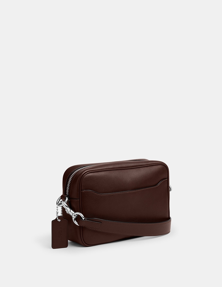 Bolsa crossbody Coach Natural Grain Leather de piel para hombre