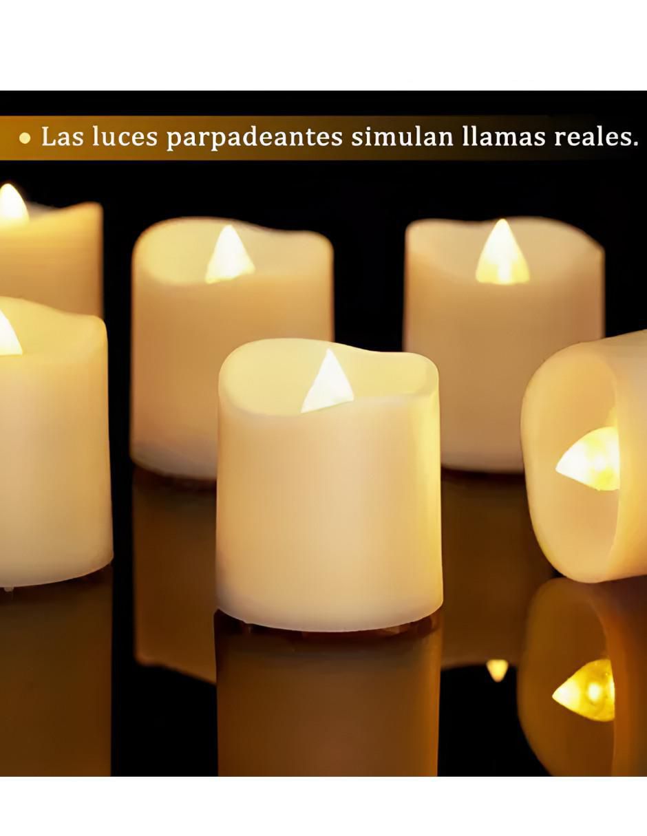 Set vela decorativa 24 piezas