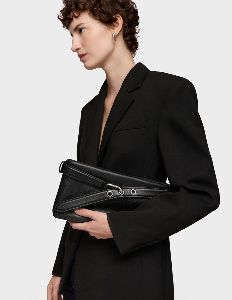 Bolsa clutch Hold de piel para mujer
