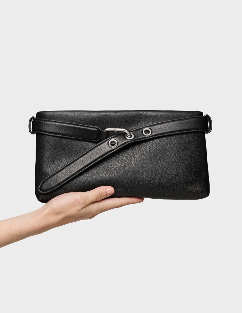 Bolsa clutch Hold de piel para mujer