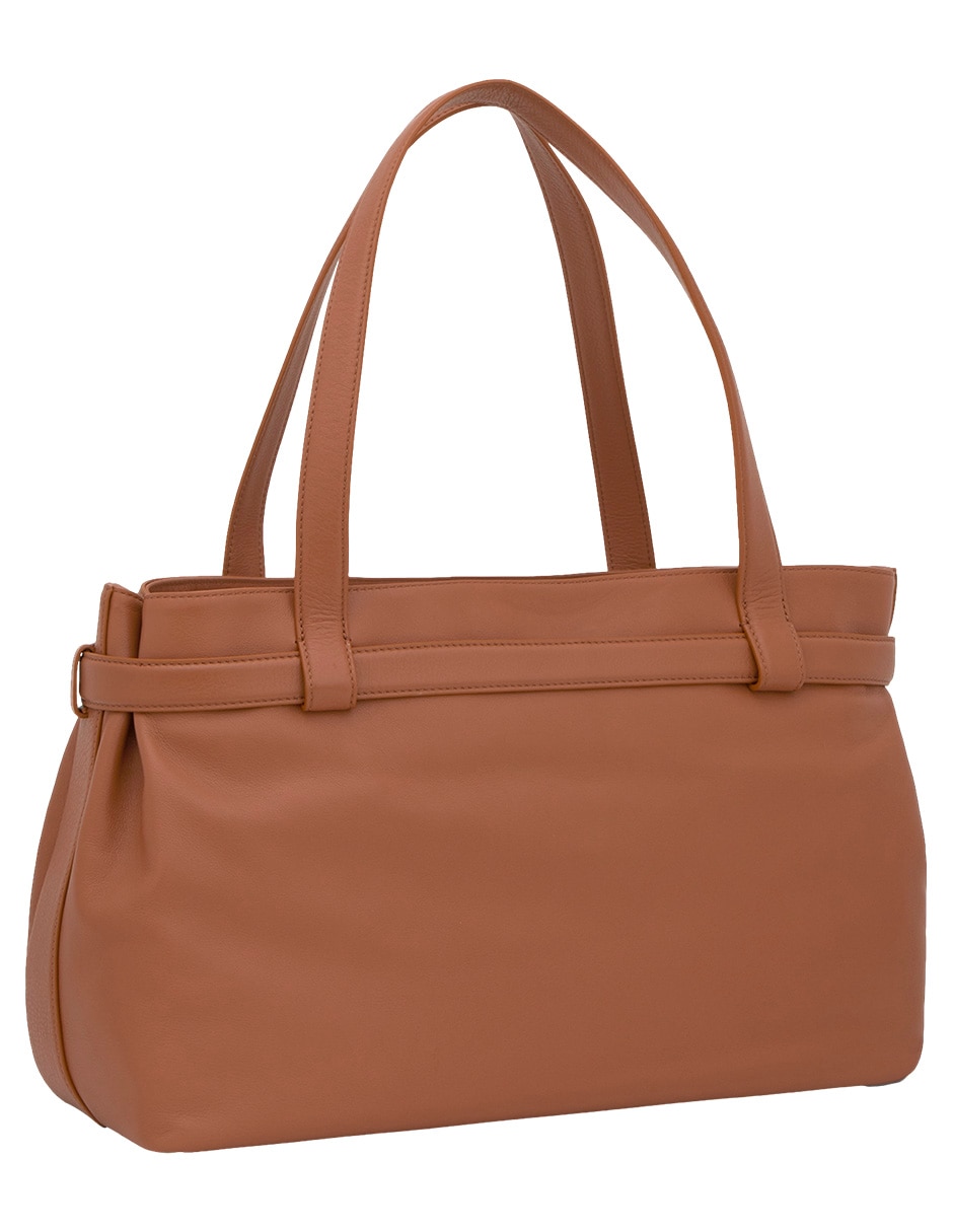 Bolsa shopper Hold de piel para mujer 2