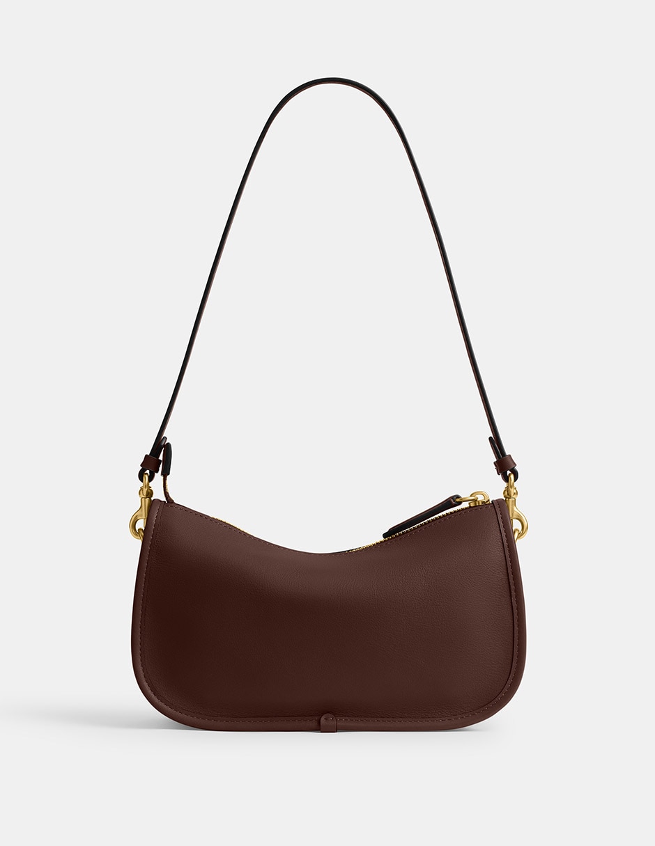 Bolsa crossbody Natural Grain Leather de piel para mujer 6