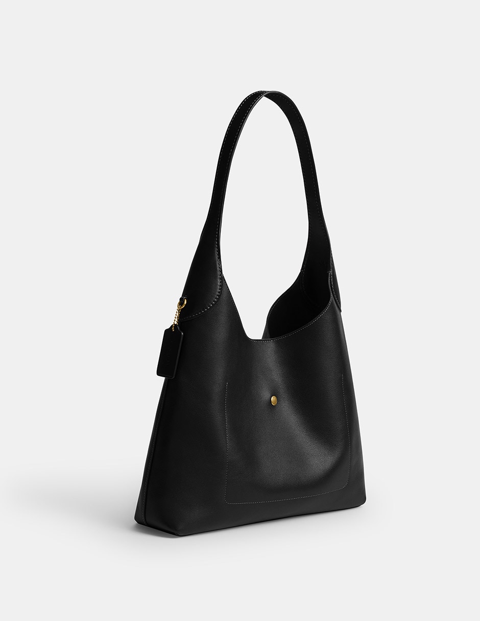 Bolsa shoulder Coach Natural Grain Leather de piel para mujer