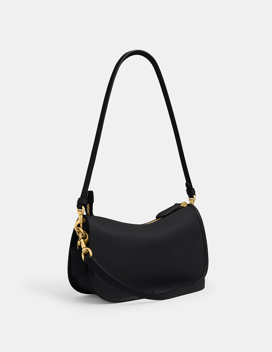 Bolsa crossbody Natural Grain Leather de piel para mujer