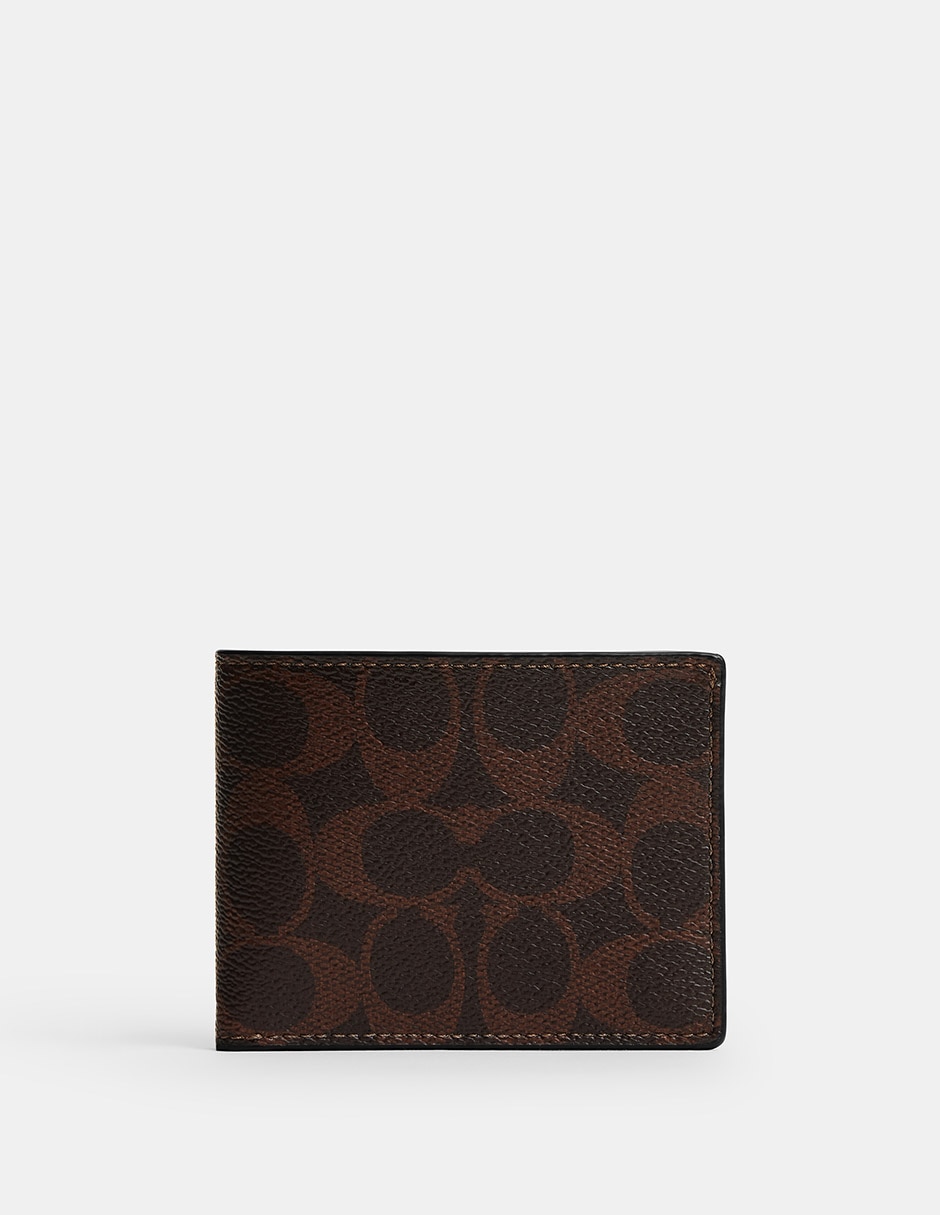 Cartera Coach Signature para hombre
