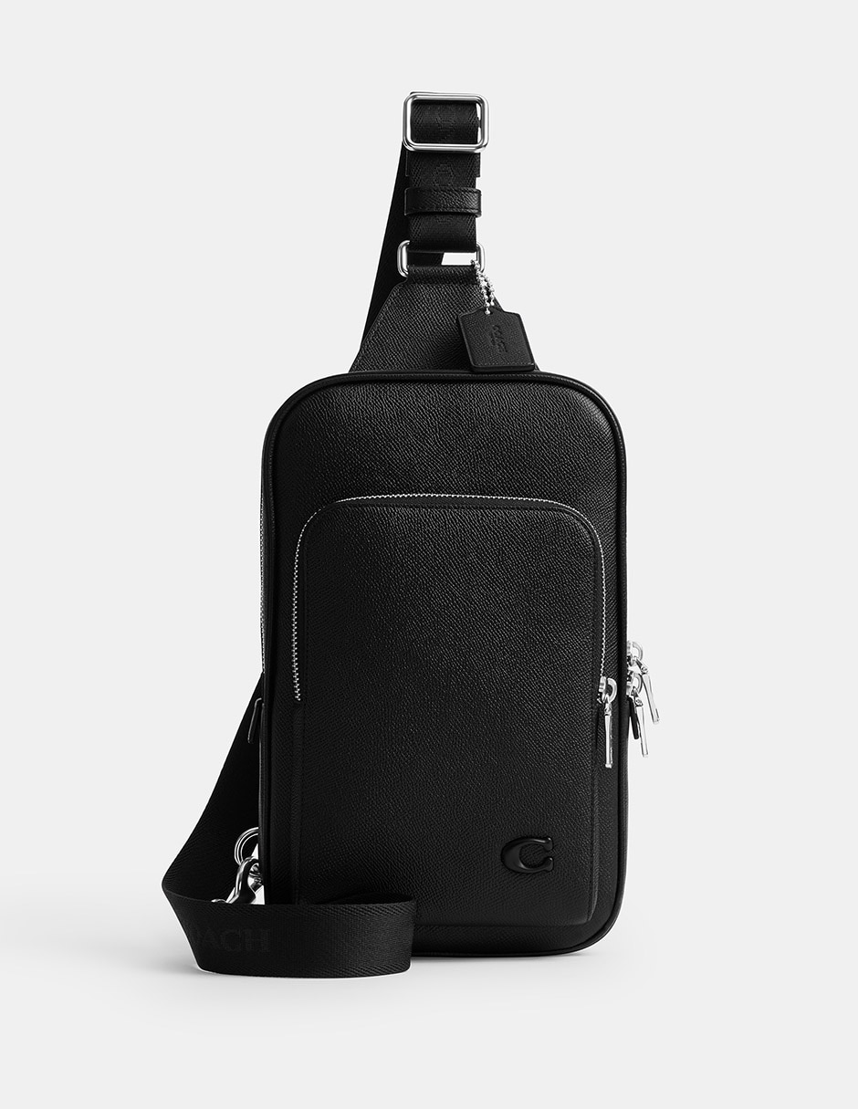 Bolsa bandolera Crossgrain Texture Leather de piel para hombre 1
