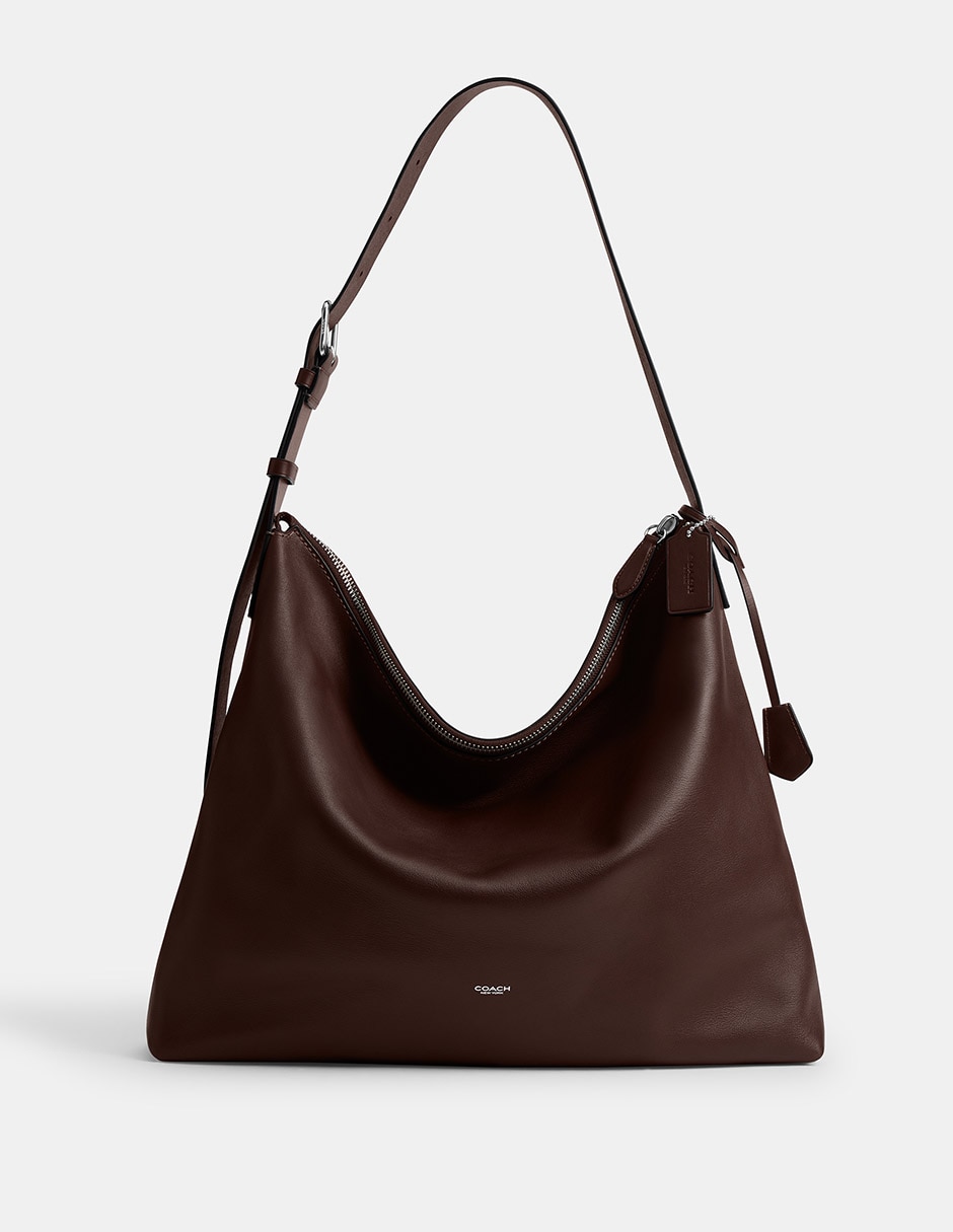 Bolsa messenger Coach Natural Grain Leather de piel para hombre