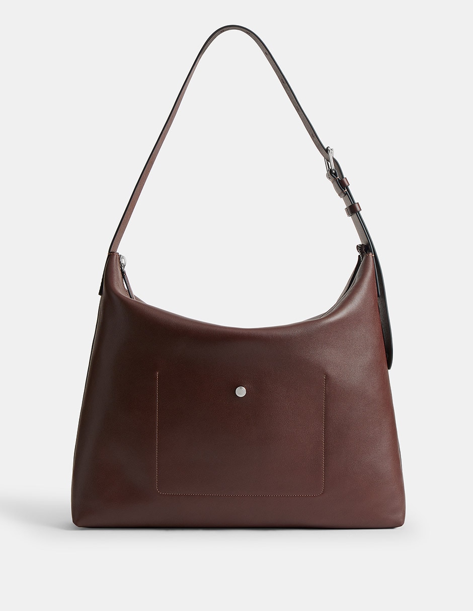 Bolsa messenger Coach Natural Grain Leather de piel para hombre