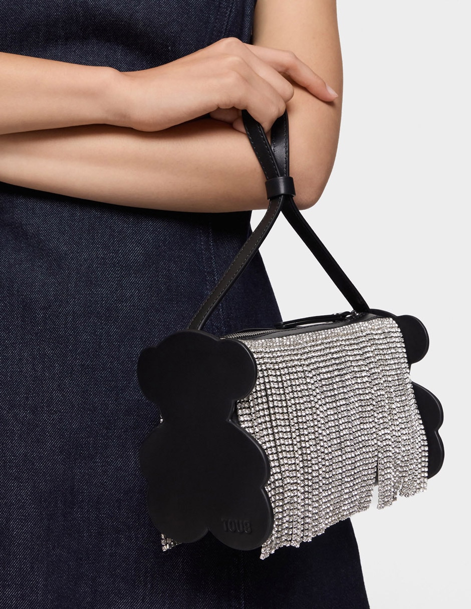 Bolsa shoulder Salsi de cuero para mujer 6