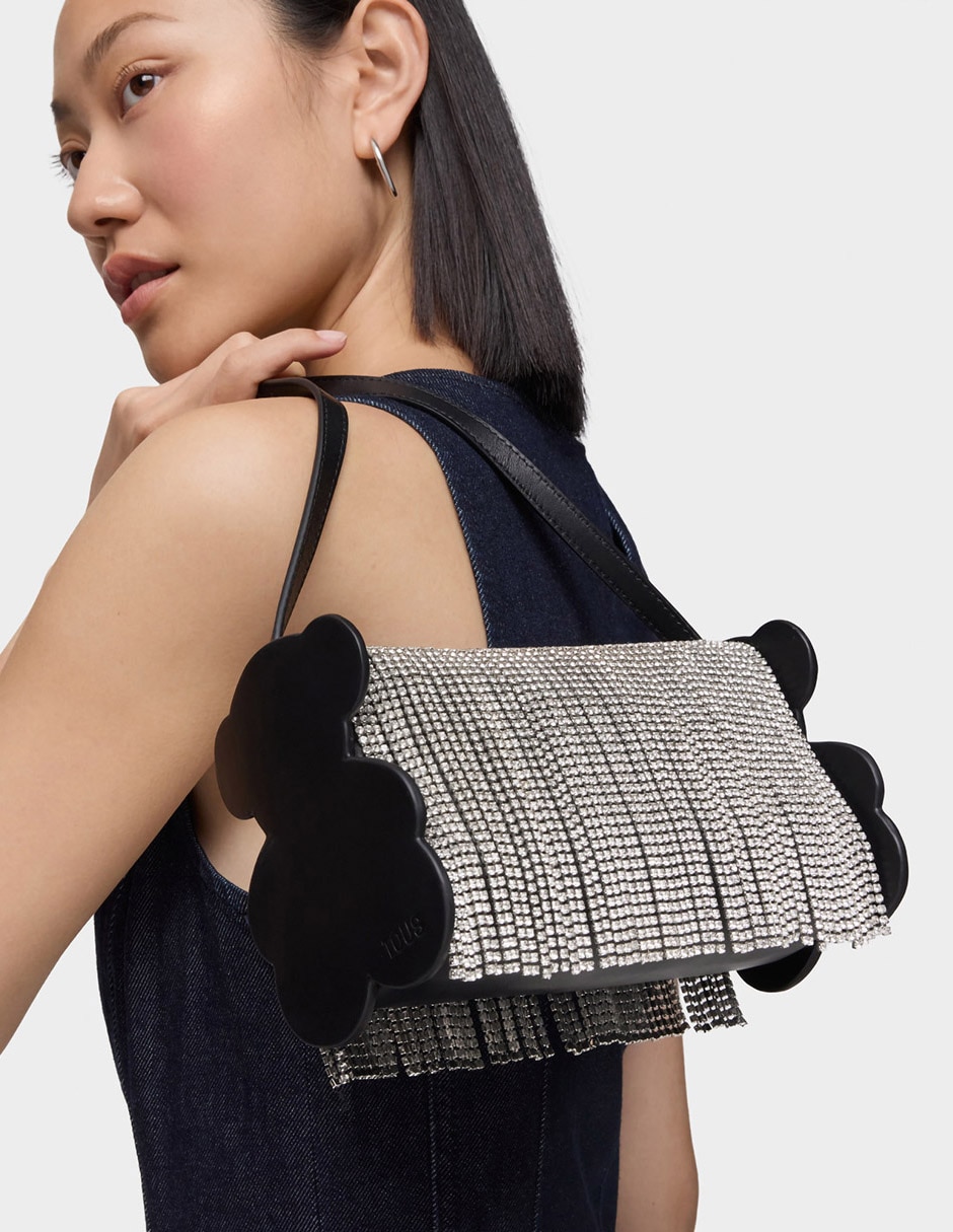 Bolsa shoulder Salsi de cuero para mujer 8