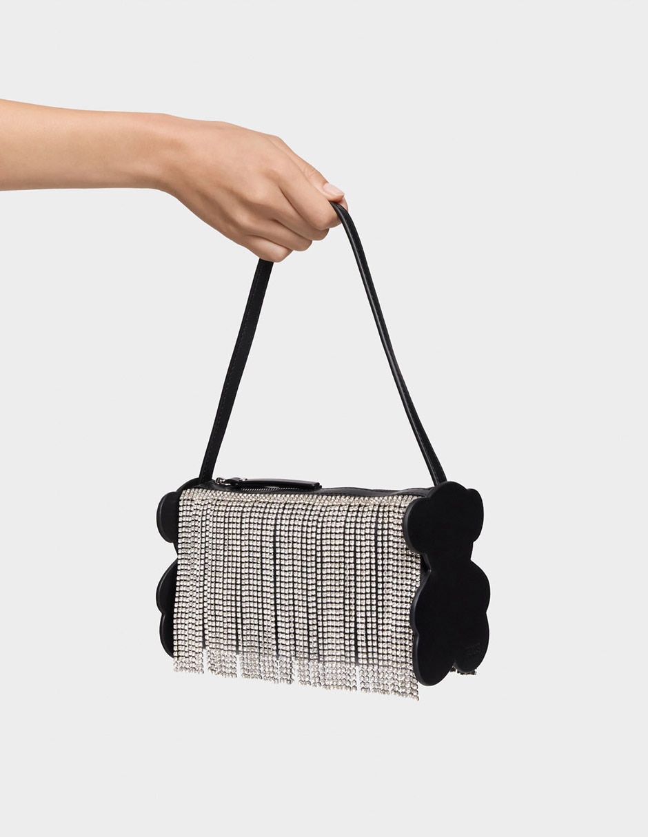 Bolsa shoulder Salsi de cuero para mujer 7