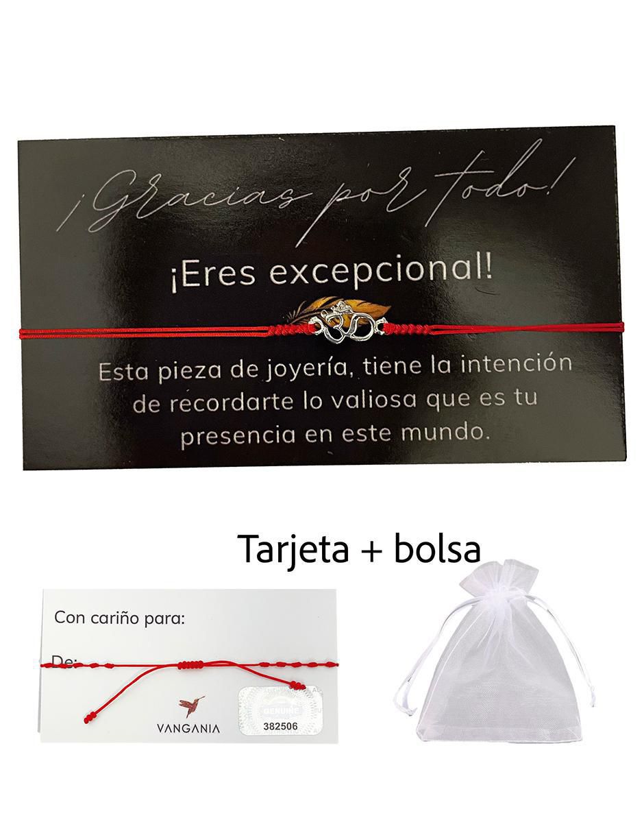 Pulsera de plata acabado baño de oro 7