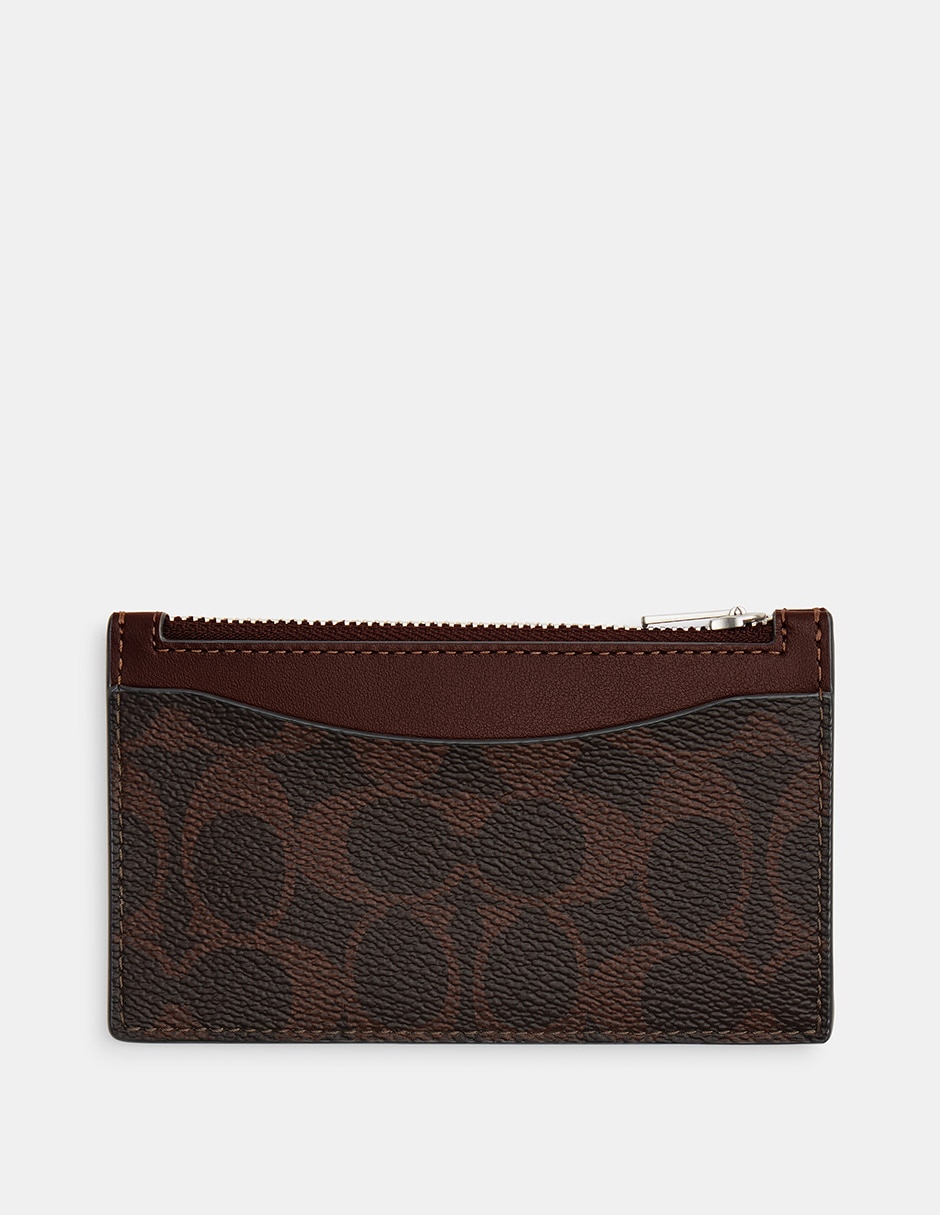 Tarjetero Coach piel Signature para hombre