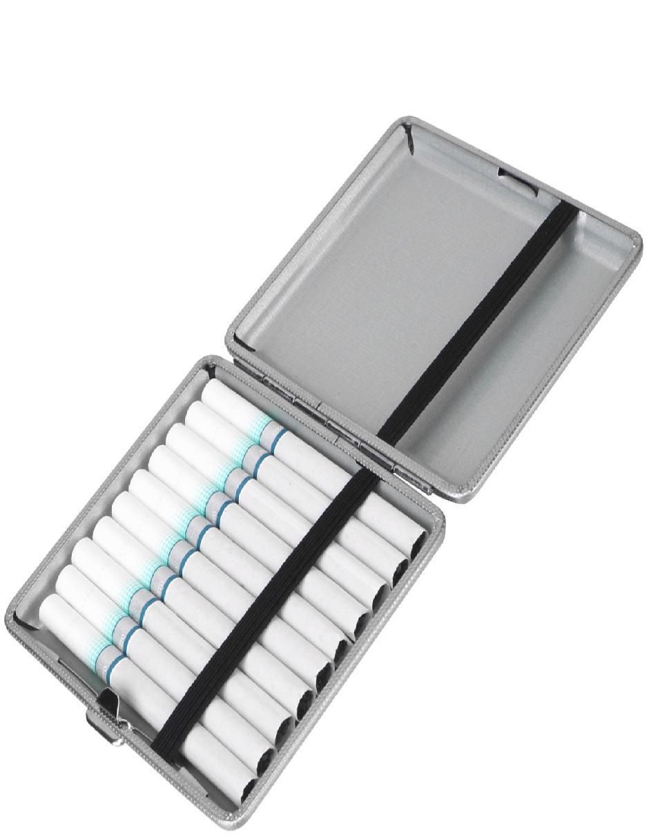 Cigarrera de acero inoxidable Contoysa