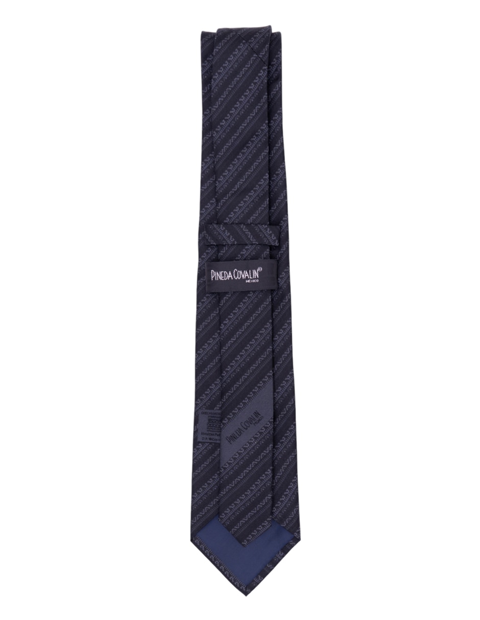 Corbata regular de seda estampado para hombre 2